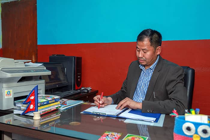 Himalayan international ideal school principal image